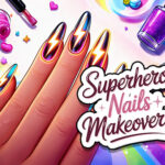 Superhero Nails Makeover